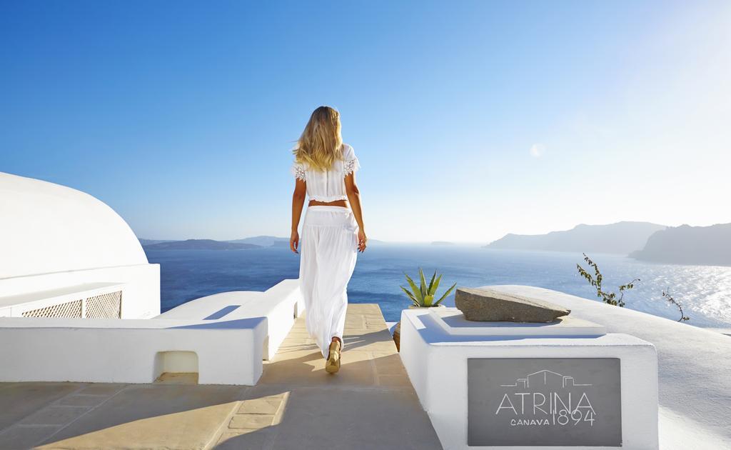 Atrina Canava 1894 Oia  Ngoại thất bức ảnh